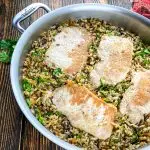Pork Chops Wild Rice Pilaf