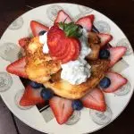 Grilled Angel Food Cake
